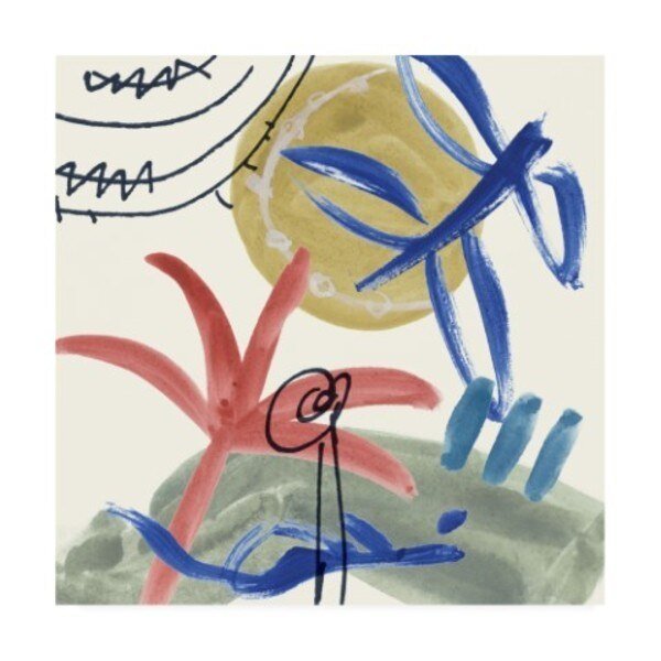 Melissa Wang 'Sunburst Abstract III' Canvas Art, 35x35, Trademark Fine Art, Mfr#: WAG15071-C3535GG